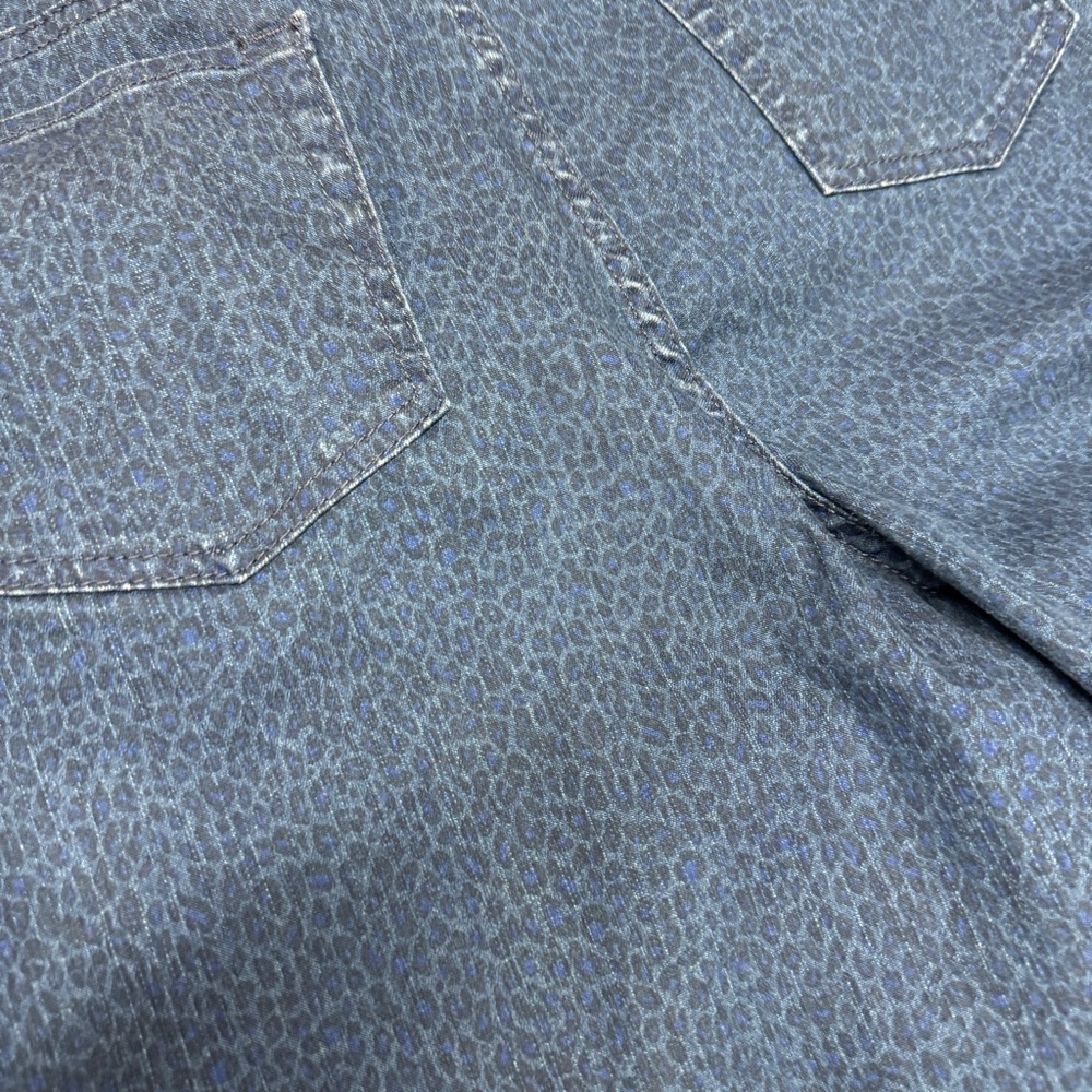 Dark blue Lee leopard print classic fit at the waist jeans - Picture 8 of 12